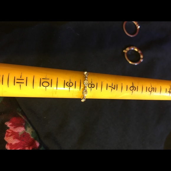 Bundle of 3 silver diamond rings - Picture 2 of 7