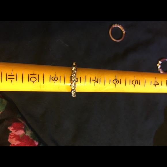 Bundle of 3 silver diamond rings - Picture 4 of 7