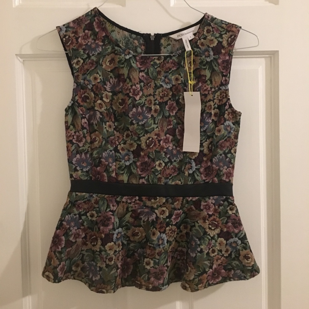 BCBG floral top
