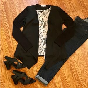 Calvin Klein Chiffon/Rayon Cardigan