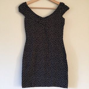 Polka dotted dress