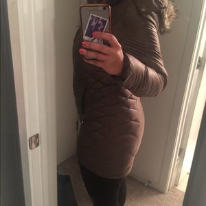 Eddie Bauer Long Winter Jacket Fur Hood