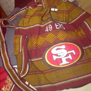 Woven backpack
