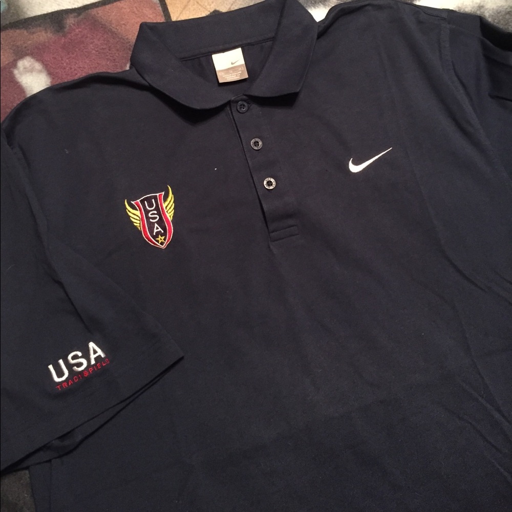 Men’s USA Track & Field Nike Polo.