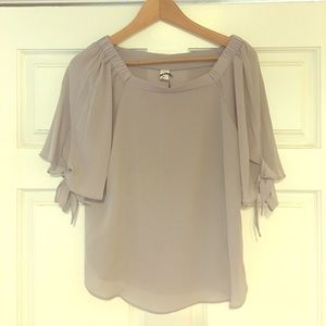 🥂SALE🥂Chicwish Purple-Grey Boho Blouse