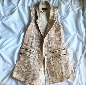 Vintage Guess oversized vest
