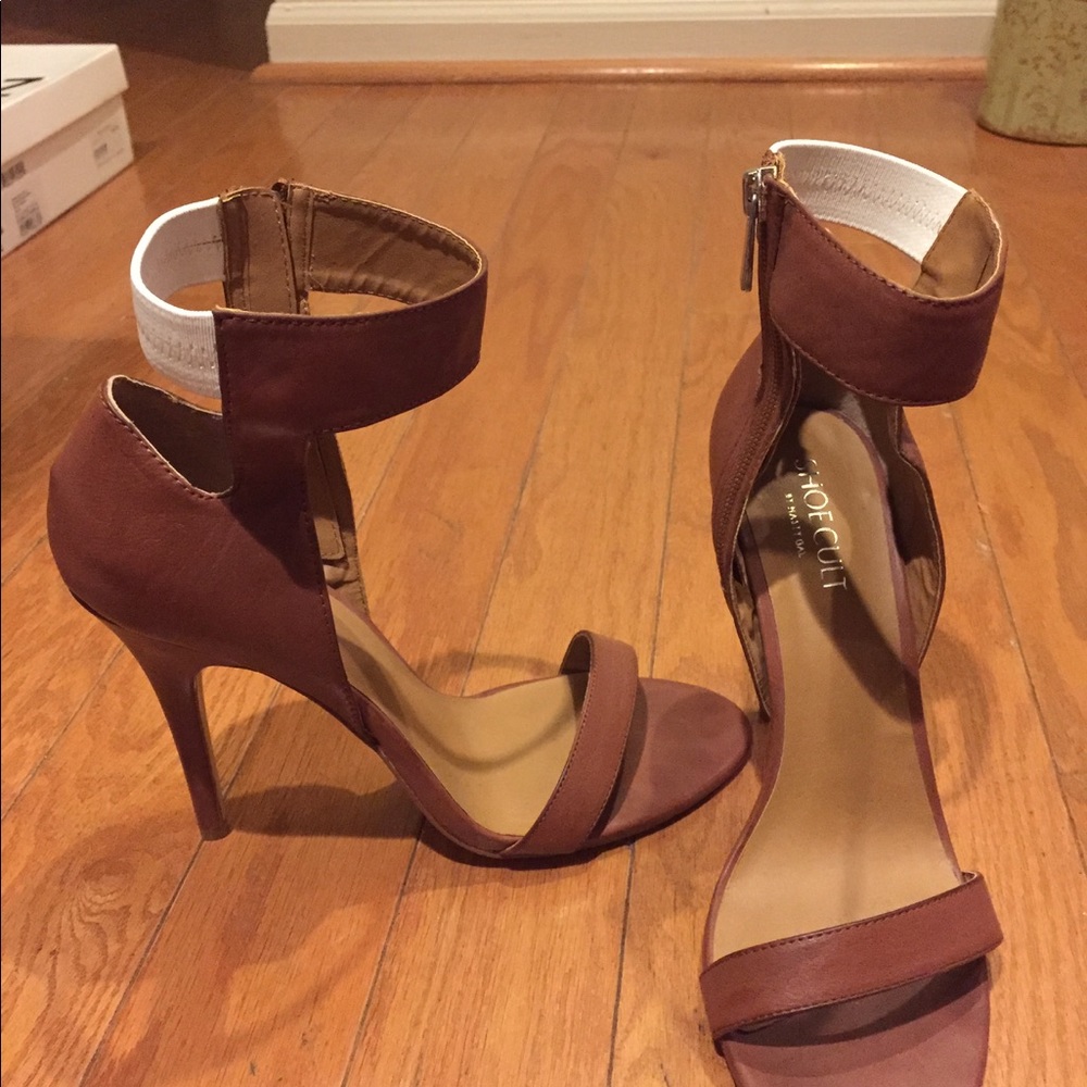 Open toe heels by Nasty Gal