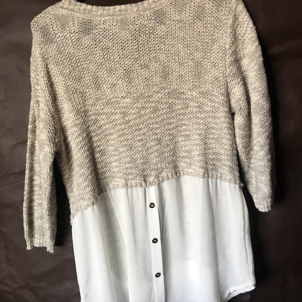 Tan sweater