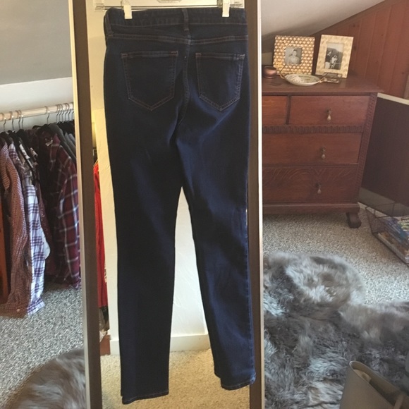 2 pairs of Old Navy high rise Rockstar jeans. - Picture 5 of 8