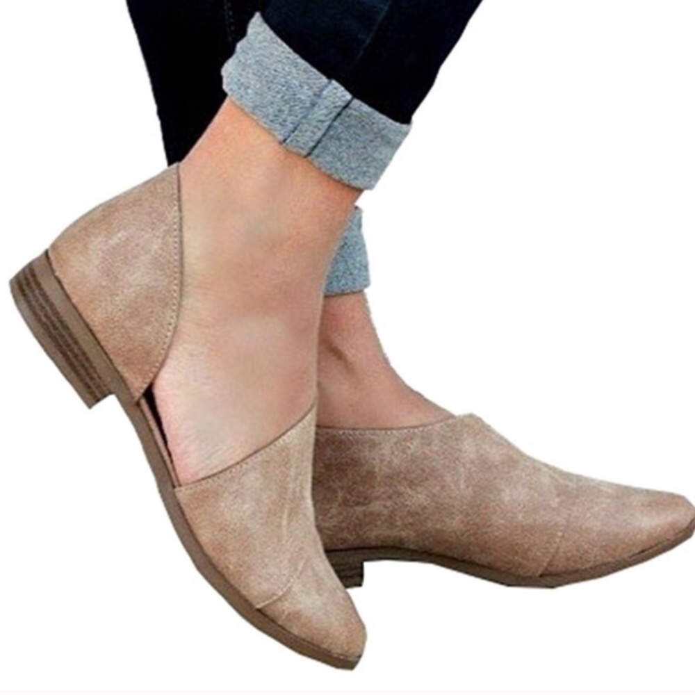 Cut out booties