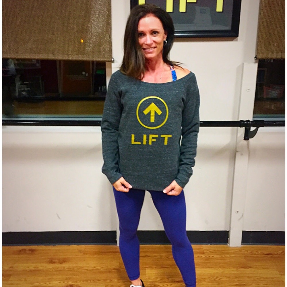 Bella off the shoulder LIFT sweatshirt