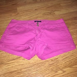 Pink shorts