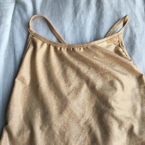 Sparkle Tan bodysuit