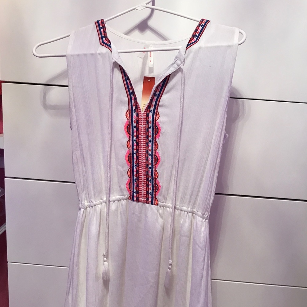 White cute dress