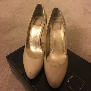Dolce Vita Madison patent platform pumps