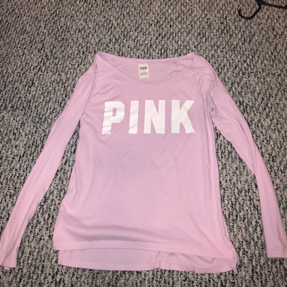 long sleeved PINK shirt