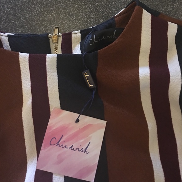 🥂SALE🥂Chicwish Striped Blouse - Picture 4 of 5