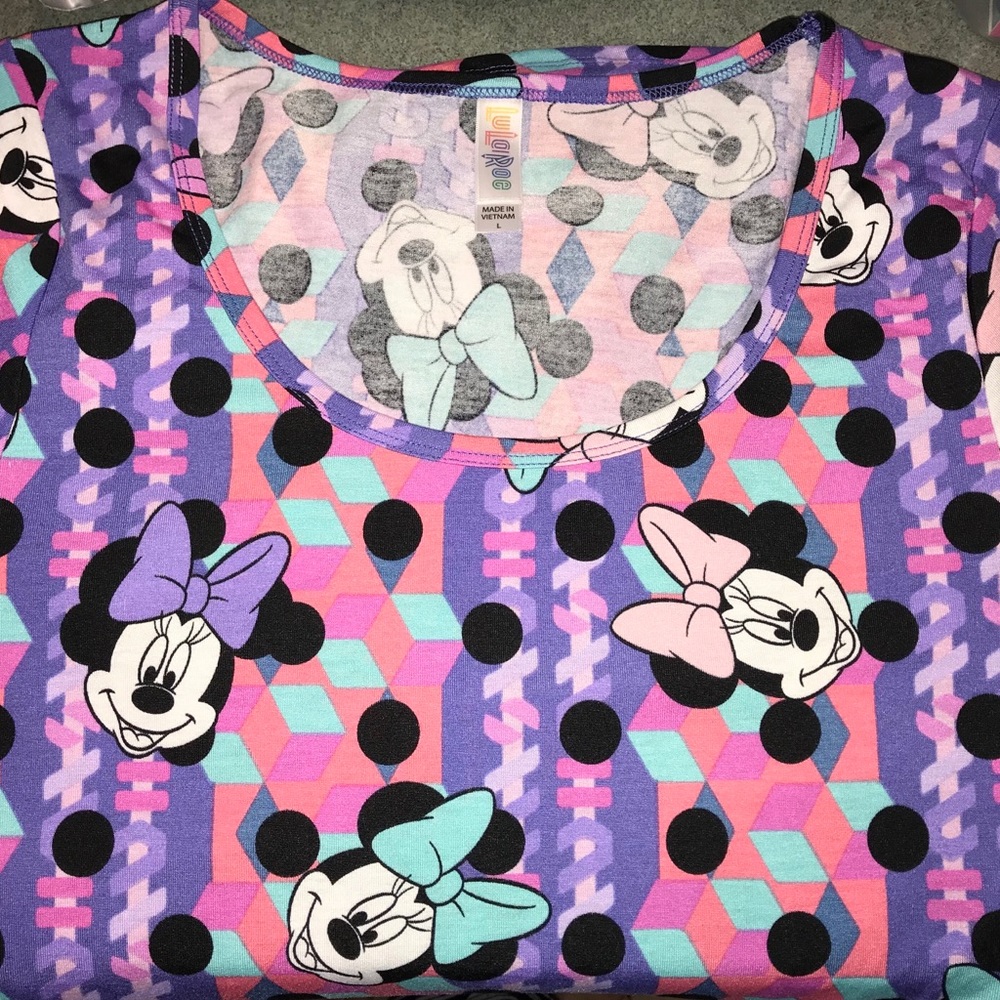 LuLaRoe Large Disney Classic T
