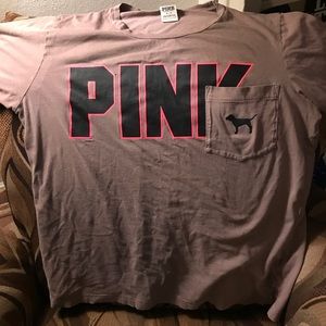 Pink tee