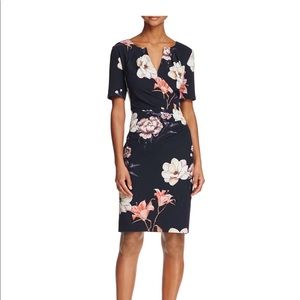 Adrianna Papell Floral Sheath Dress