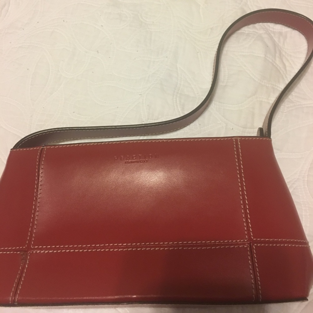 Kenneth Cole Red Leather
