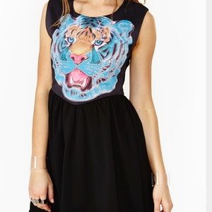 NASTY GAL Neon Tiger Dress M