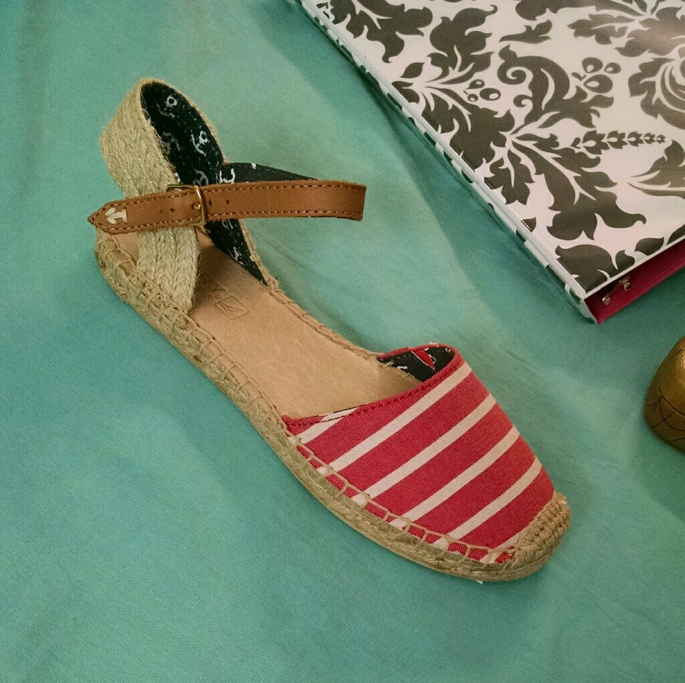 Sperry Top-Sider Hope Red Bretton Stripe