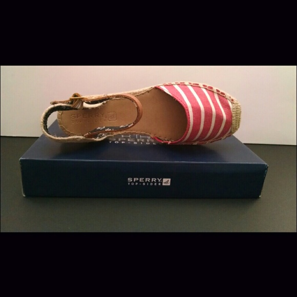 Sperry Top-Sider Hope Red Bretton Stripe - Picture 4 of 12