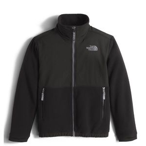 Boys Denali black north face fleece
