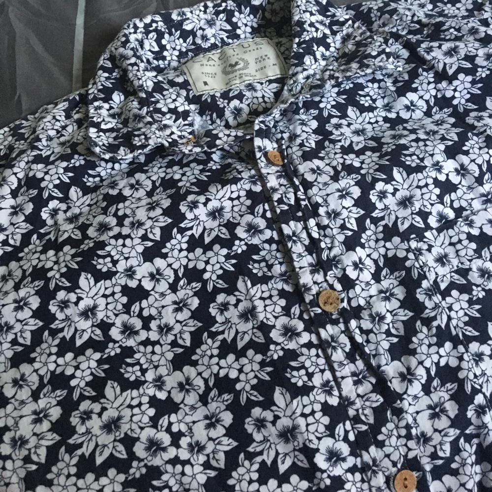 Floral Button Down