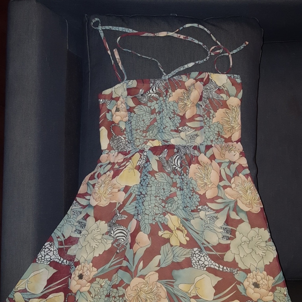 Kimchi Blue High Low Halter Dress