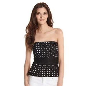 White House Black Market strapless top White House Black Market strapless top
