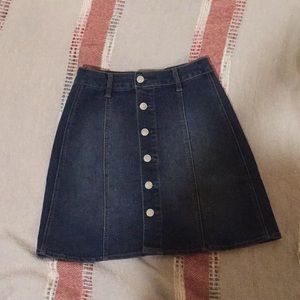 jean skirt