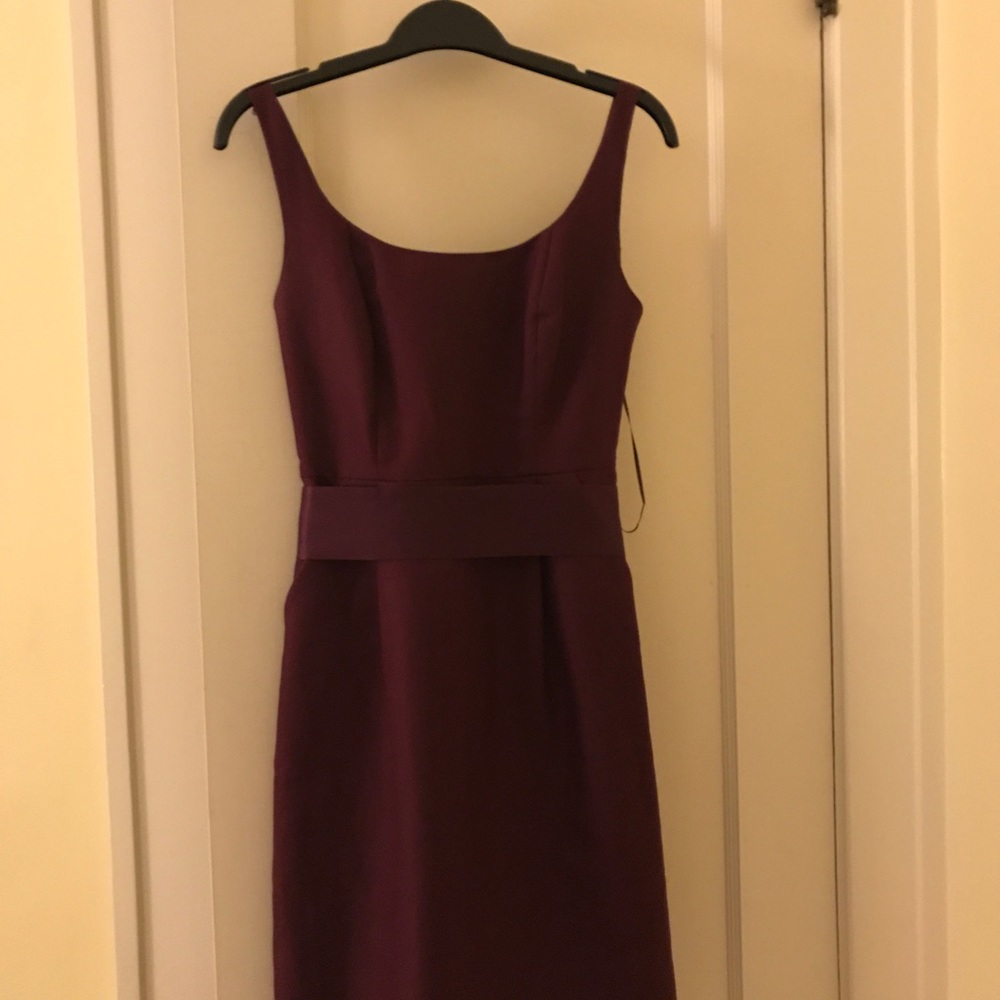 Jcrew 0 petite spiced wine Anita dress