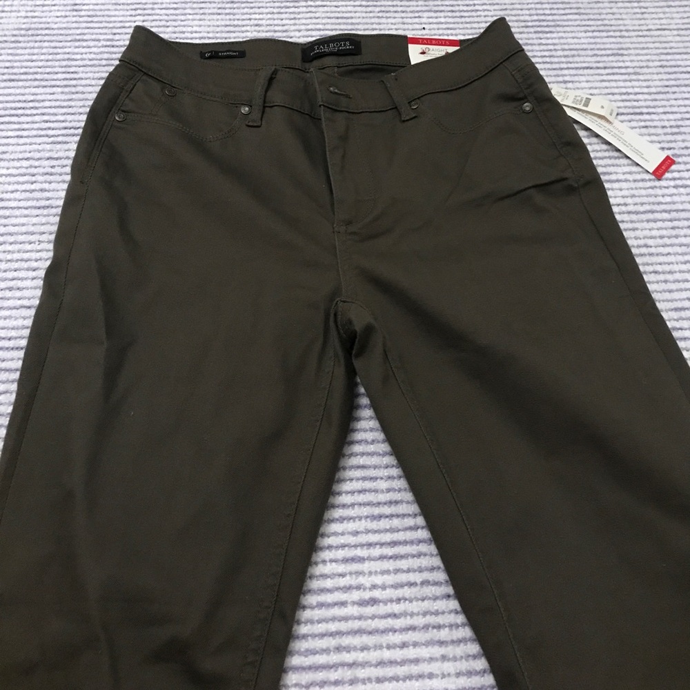 Olive jeans