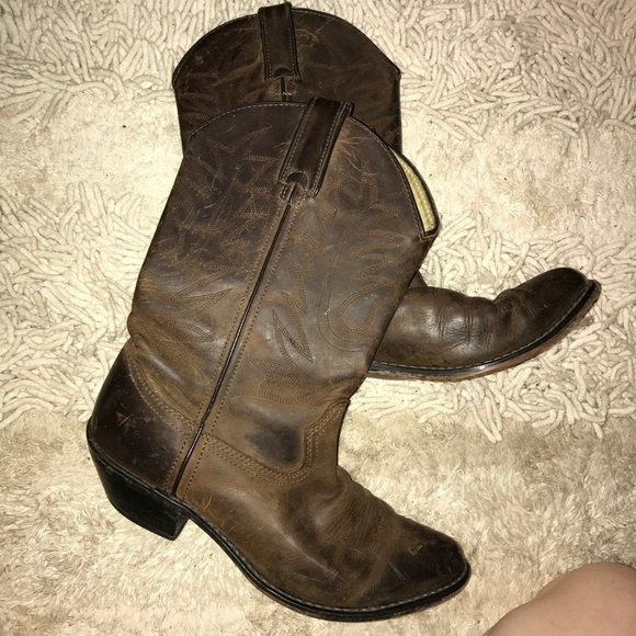 Durango - Distressed Cowboy boots - Picture 1 of 4