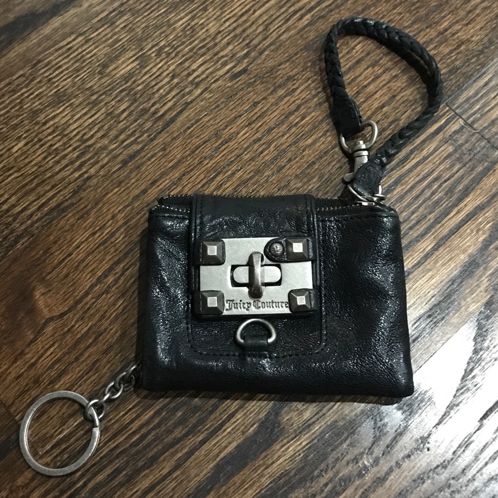 Juicy Couture Leather Wallet Wristlet