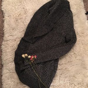 Express Charcoal Cardigan Sweater