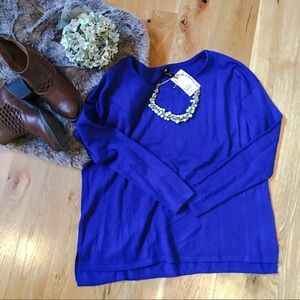 H&M Cobalt Sweater