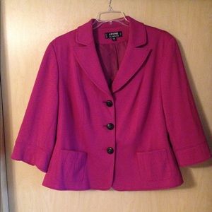 Levine Classics magenta blazer