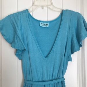 Beautiful Flutter Sleeve Dress