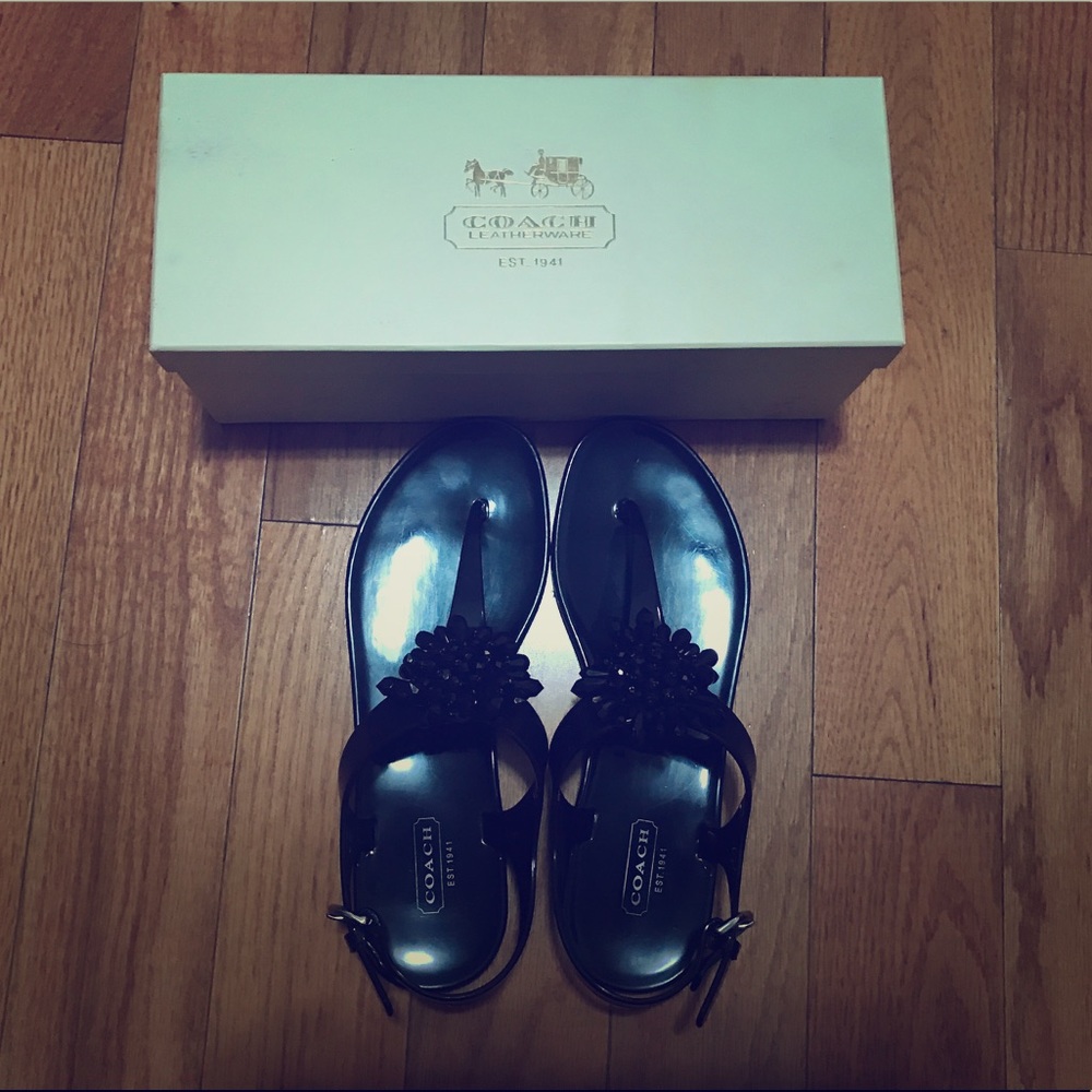 ❌SOLD❌Coach Sandals - Black
