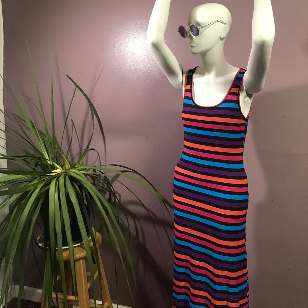 $10 CLOSET SALE “LETS GO ON A TRIP” MAXI DRESS