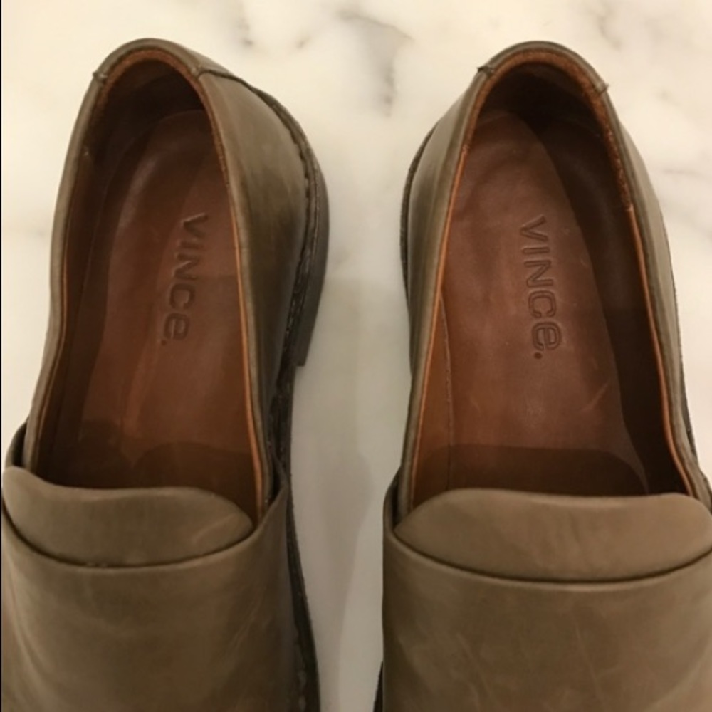 Vince Leather Women's Loafers