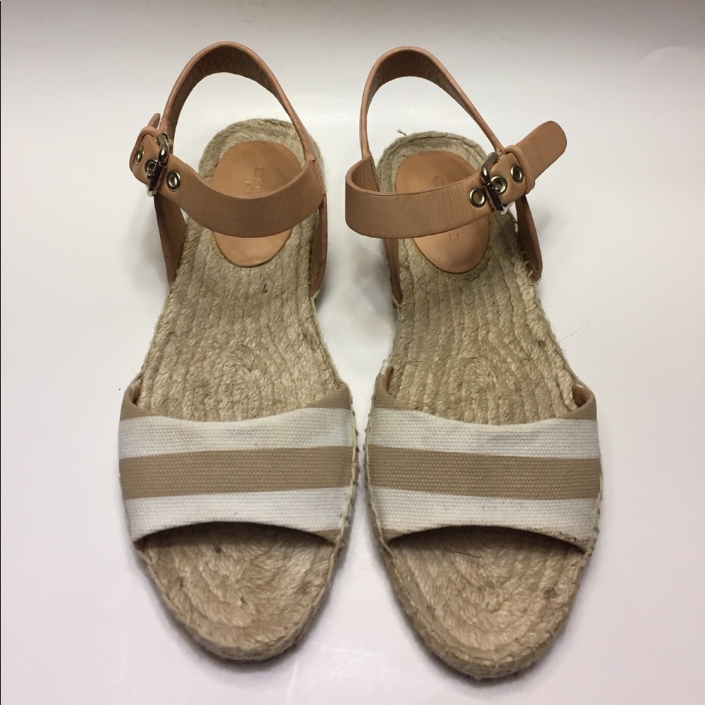 Coach espadrilles beige sandals
