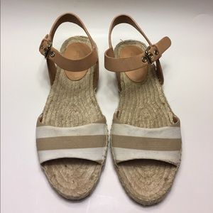 Coach espadrilles beige sandals
