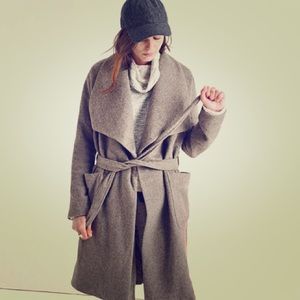 Madewell Delancey Blanket Coat