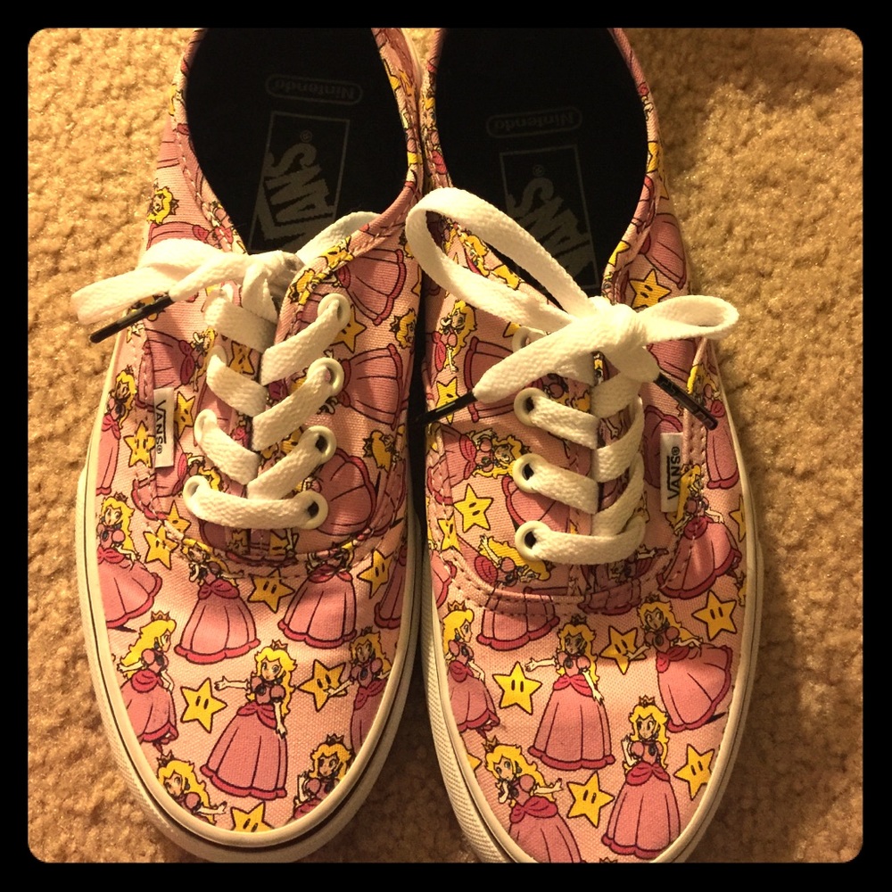 Vans princess peach sneakers