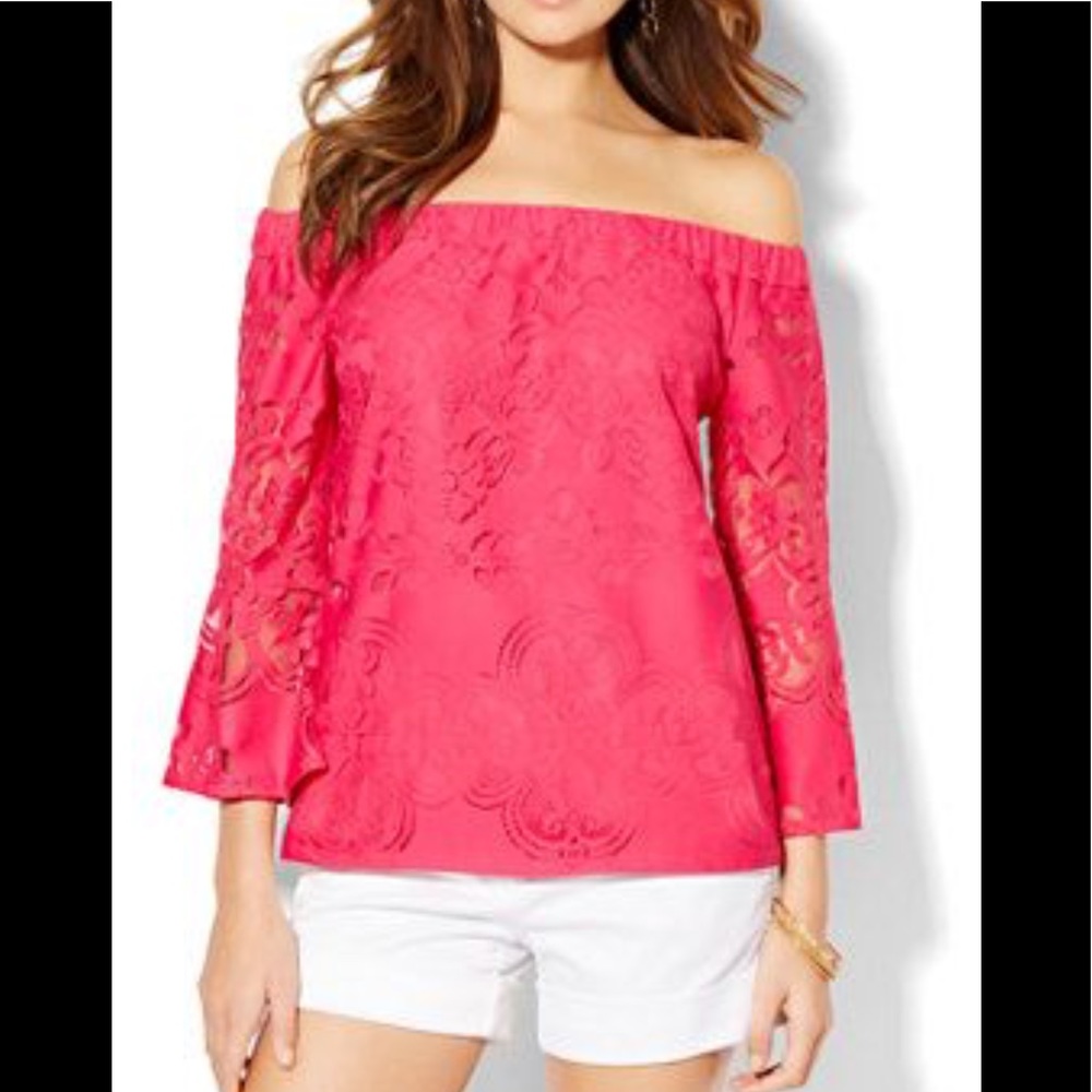 New York & Company Pink Blouse - Picture 5 of 5