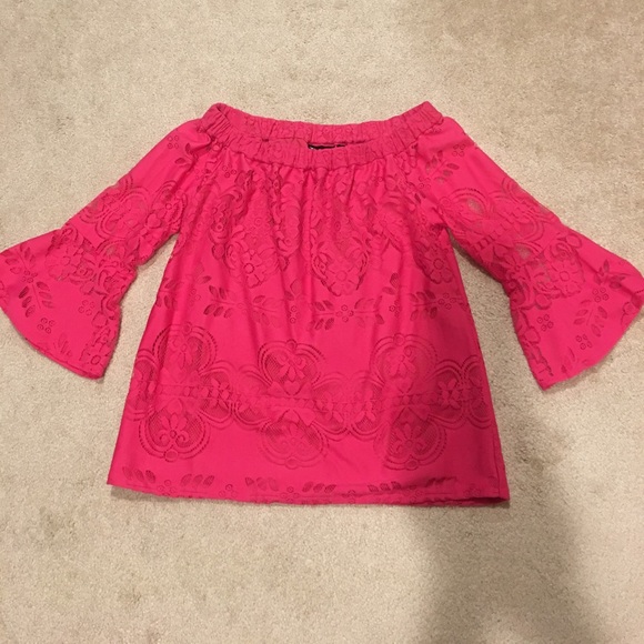 New York & Company Pink Blouse - Picture 2 of 5
